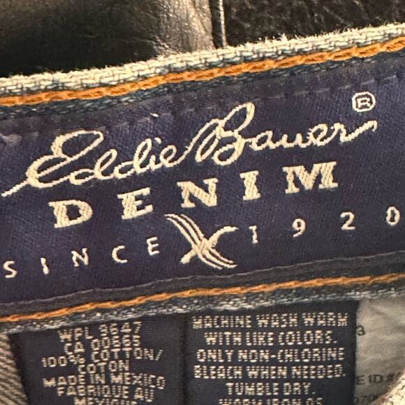 Vintage Eddie Bauer Medium Wash Jeans Women’s Femme Petite - Picture 8 of 9